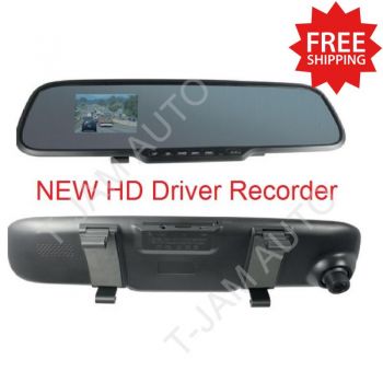 HD Drive Recorder Mirror Mounted