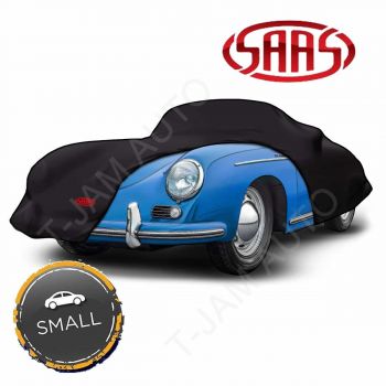 SAAS Show Car Cover Indoor Classic Ultra 4 Way Small 4.0m - 4.4m Black
