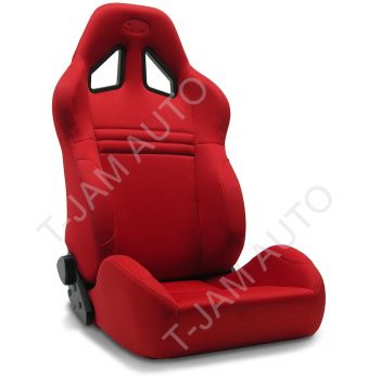SAAS Kombat Red Dual Recline Sports Race Seat