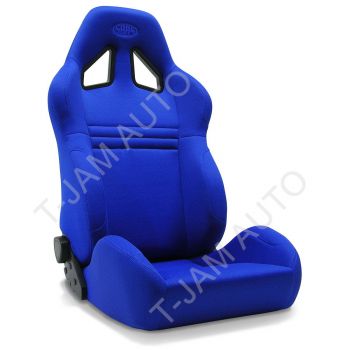 SAAS Kombat Blue Dual Recline Sports Race Seat