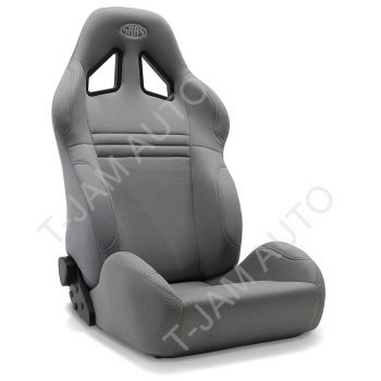 SAAS Kombat Grey Dual Recline Sports Race Seat