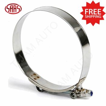SAAS Stainless Steel Hose Clamp T-Bolt 89mm x 1 Polished