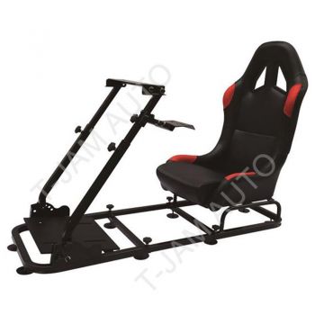 MONZA Racing Gaming Simulator Red/Black Race Rally Seat Suits PC PS4 Xbox ONE