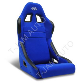 SAAS Mach II Blue Fixed Back Sports Race Seat