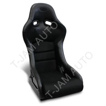 SAAS Rally Pro Black Fixed Back Sports Race Seat