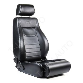 SAAS 4x4 Seat Black PU Leather  ADR Compliant