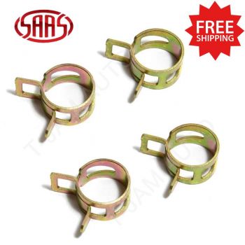 SAAS Hose Clamp Spring Size 11 suit 12mm (1/2) hose 2 x 2pk (4 Clamps)