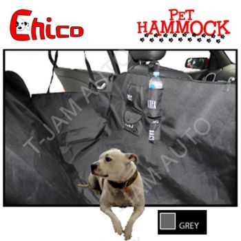 Rear Seat Dog Protection Hammock Easy To Use Car Seat Cover Grey