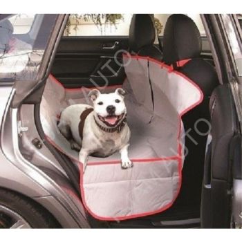 Rear Seat Dog Basket Easy To Use Car Pet Seat Cover Grey