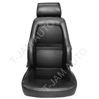 Outback 4x4 Heated Bucket Seat Black Leather ADR Approved