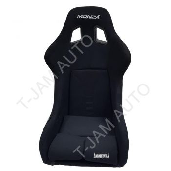 Autotecnica Fixed Back Sports Seat Black Fibreglass 1 x Black
