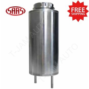SAAS Water Overflow Tank Polished Powder Coated Billet 700cc Compact