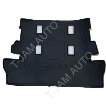 Moulded Custom Rubber Boot Liner Mat suits Toyota Land Cruiser 2007-12