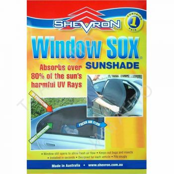Window Sox Socks Sun Shades Ford Ranger PX Dual Cab
